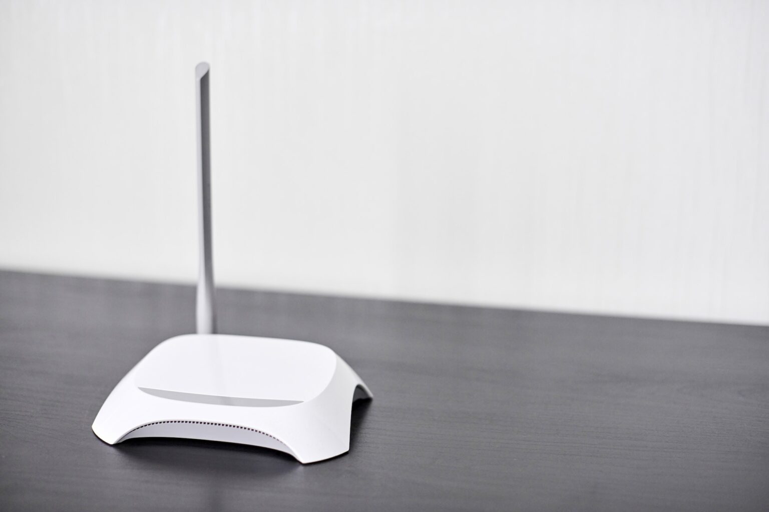WiFi wireless router, copy space