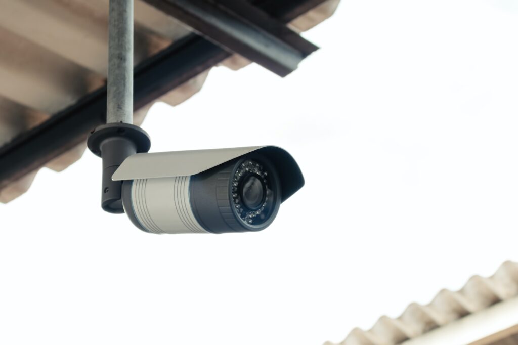 CCTV camera security protection technology.